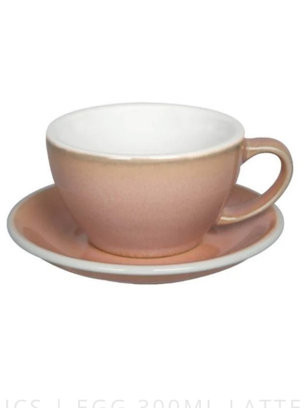 Loveramics | Egg 300ML Latte Cup & Saucer